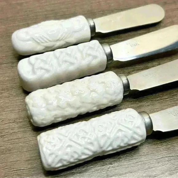 Celtic Blessings Charcuterie Spread Knives Set of Four - Picture 2 of 3